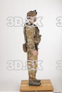 Soldier in American Army Military Uniform 0011